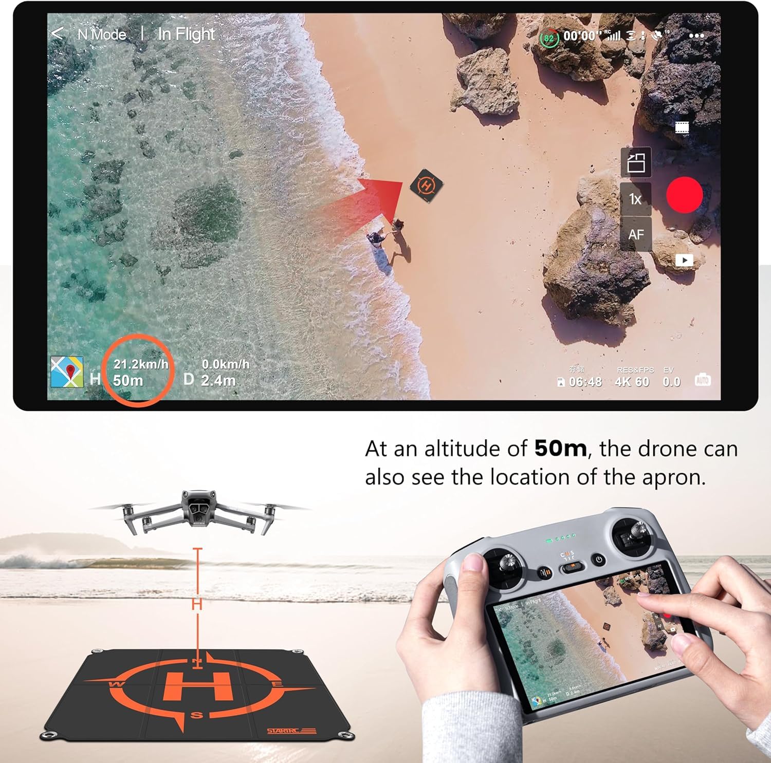 STARTRC Drone İniş Platformu,  - Dji Drone Air 3 incelemesi ve fiyatı